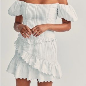 NWT LoveShackFancy Madrid Mini Skirt